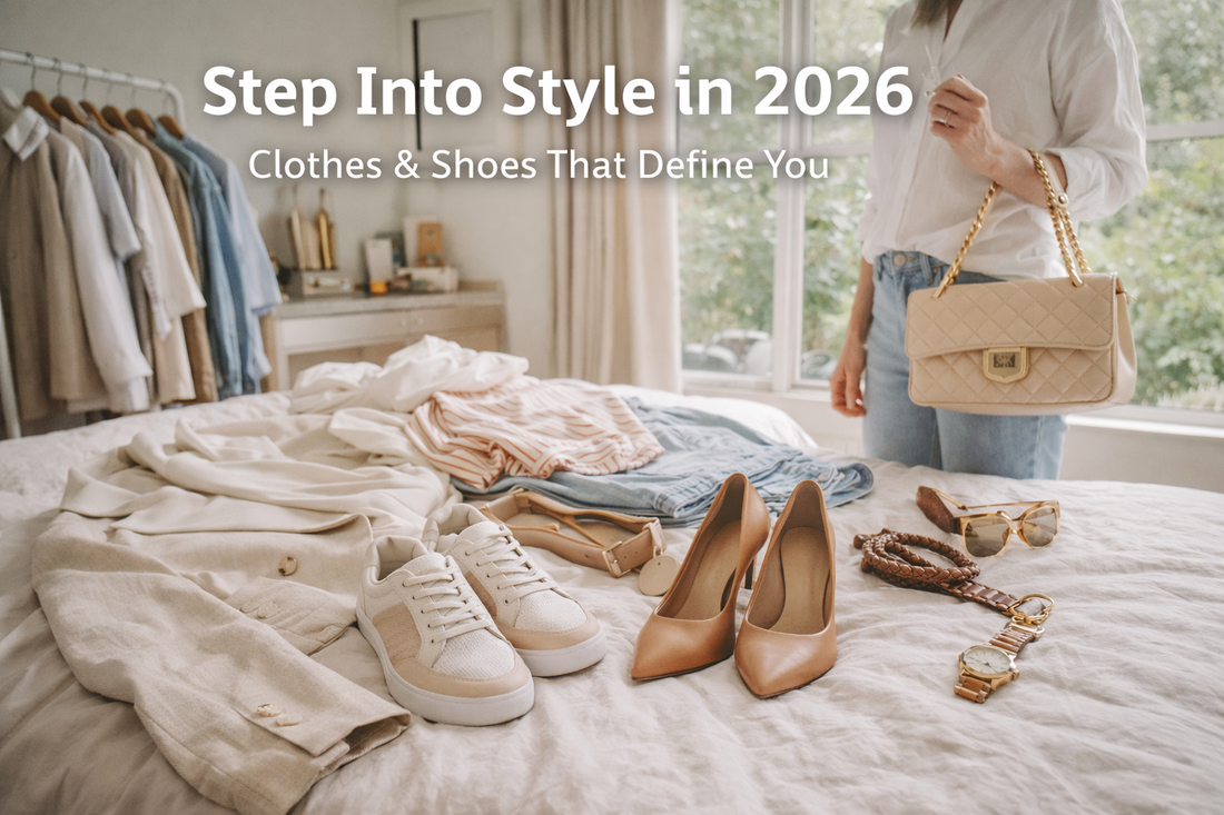 Step Into Style in 2026: Clothes & Shoes That Define You