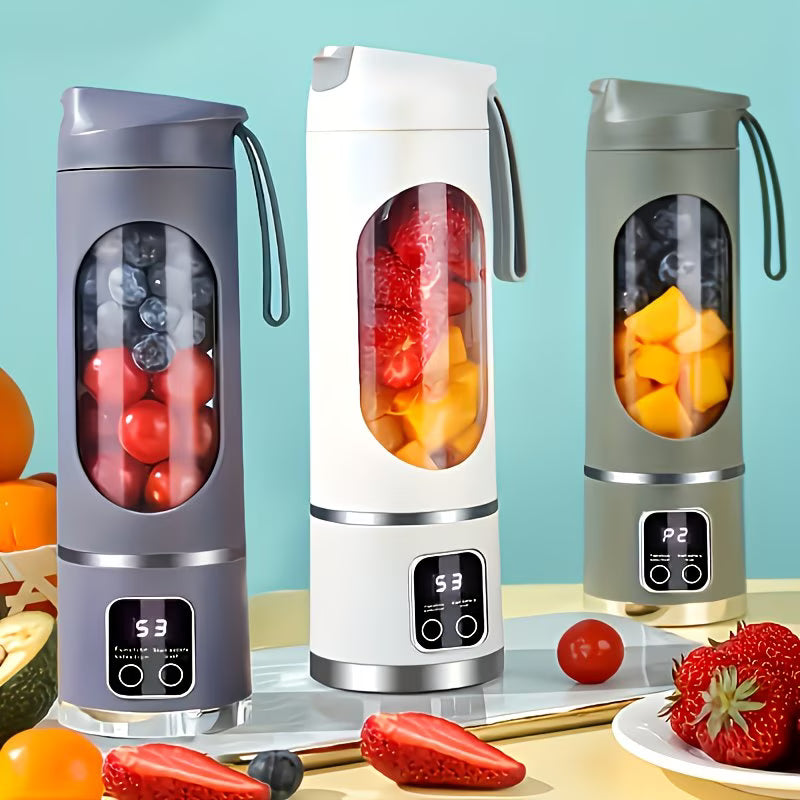 Portable Rechargeable Blender & Juicer – 10.14–16.91oz for Smoothies & Milkshakes