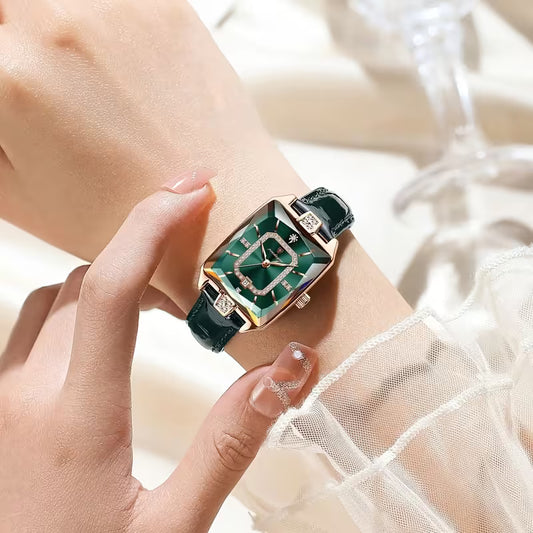 POEDAGAR Elegant Luxury Calendar Women’s Quartz Watch – Romantic & Leisure Style