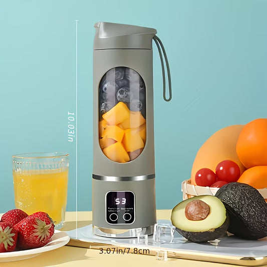Portable Rechargeable Blender & Juicer – 10.14–16.91oz for Smoothies & Milkshakes