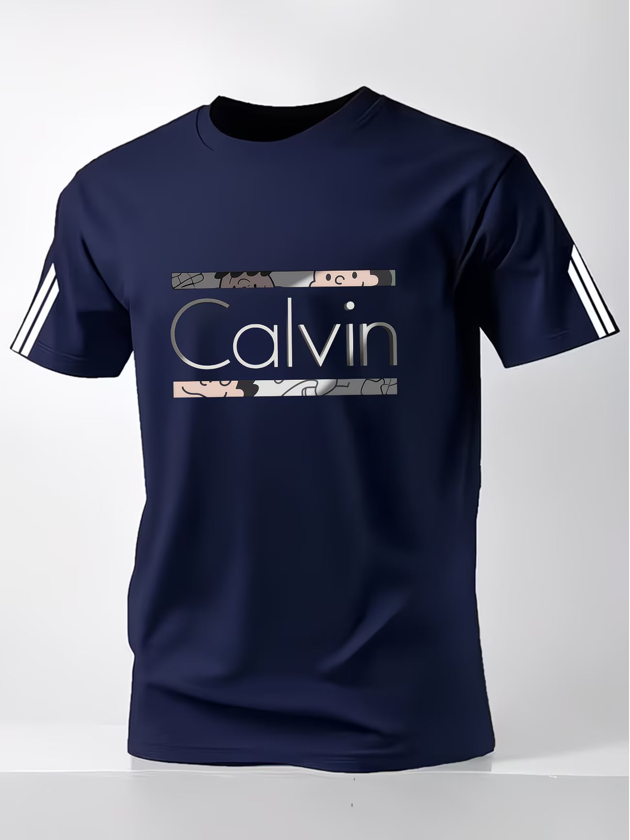 Men's Vintage Breathable Knit T-Shirt