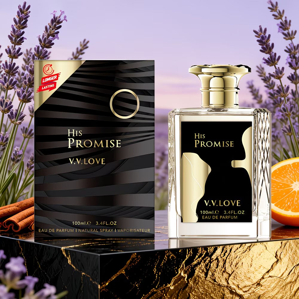 Promise Men’s Eau De Toilette 100ml – Long-Lasting Oriental Woody Fragrance