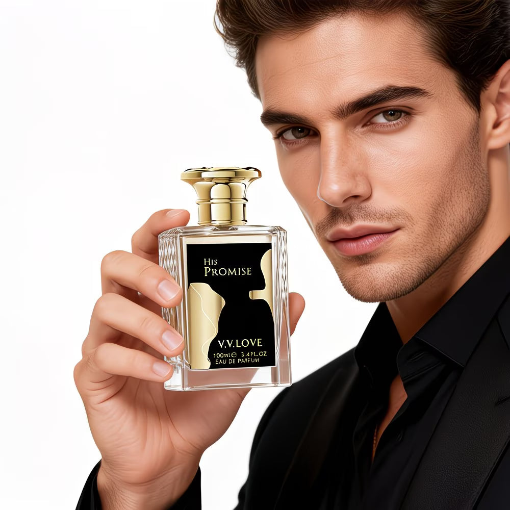Promise Men’s Eau De Toilette 100ml – Long-Lasting Oriental Woody Fragrance