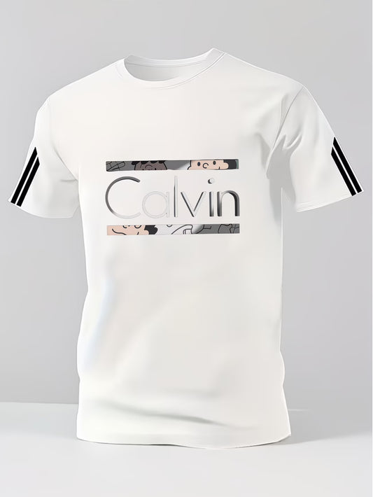 Men's Vintage Breathable Knit T-Shirt