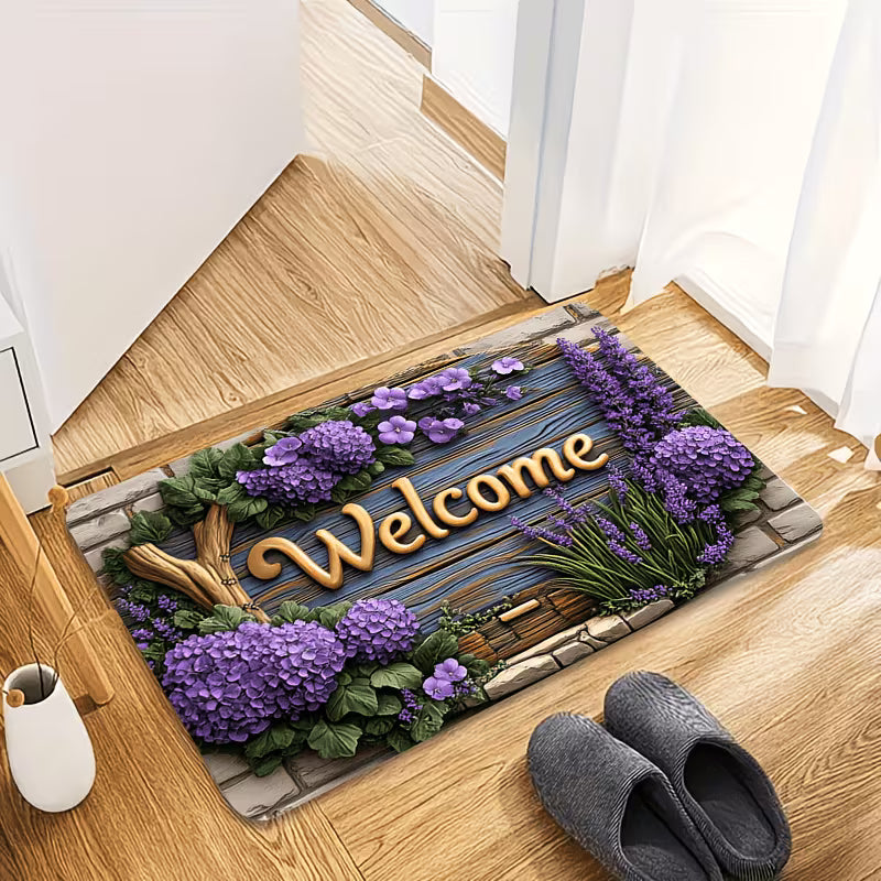 Welcome 3D Mat – Durable, Non-Slip